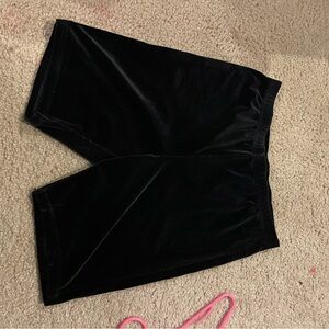 Forever 21 velour bikers